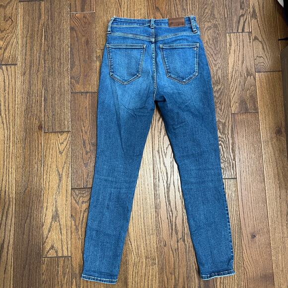 Madewell Curvy High Rise Skinny Jeans Sz 26 - Picture 3 of 9